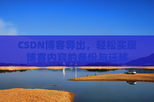 CSDN博客导出，轻松实现博客内容的备份与迁移